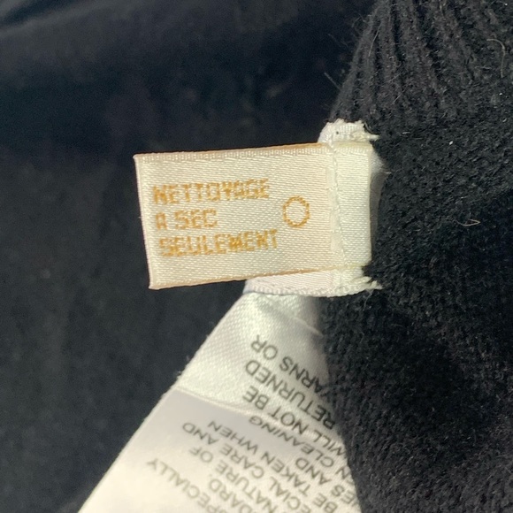 💥SALE💥 Berkeley Cashmere Black Beated Sz S P - Picture 13 of 15